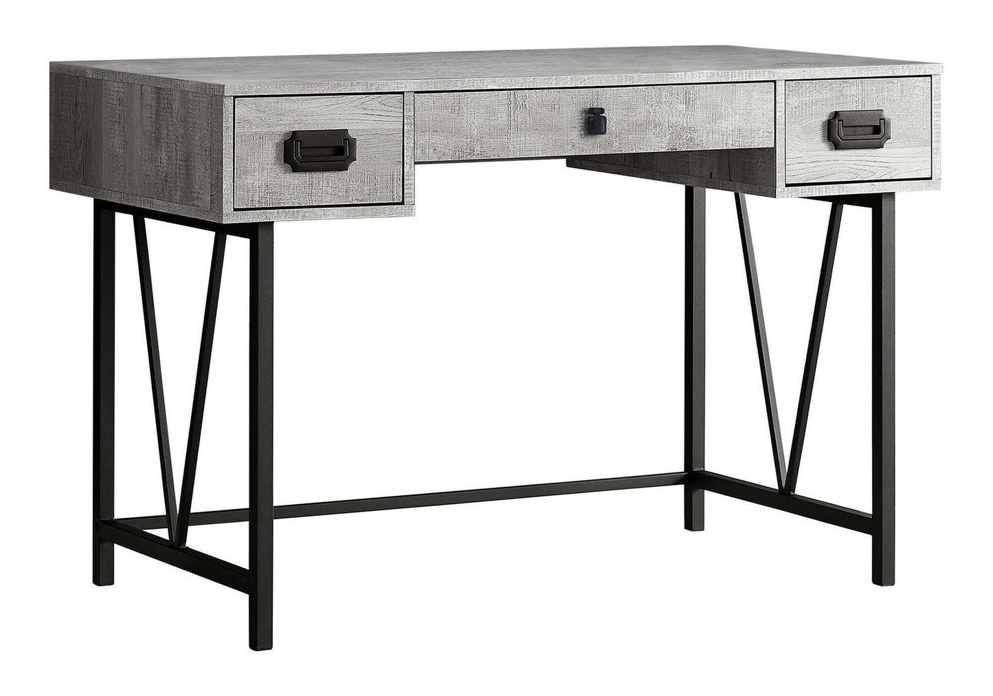 Computer Desk For Home Office, Laptop, Storage Drawers, Transitional 8th Street