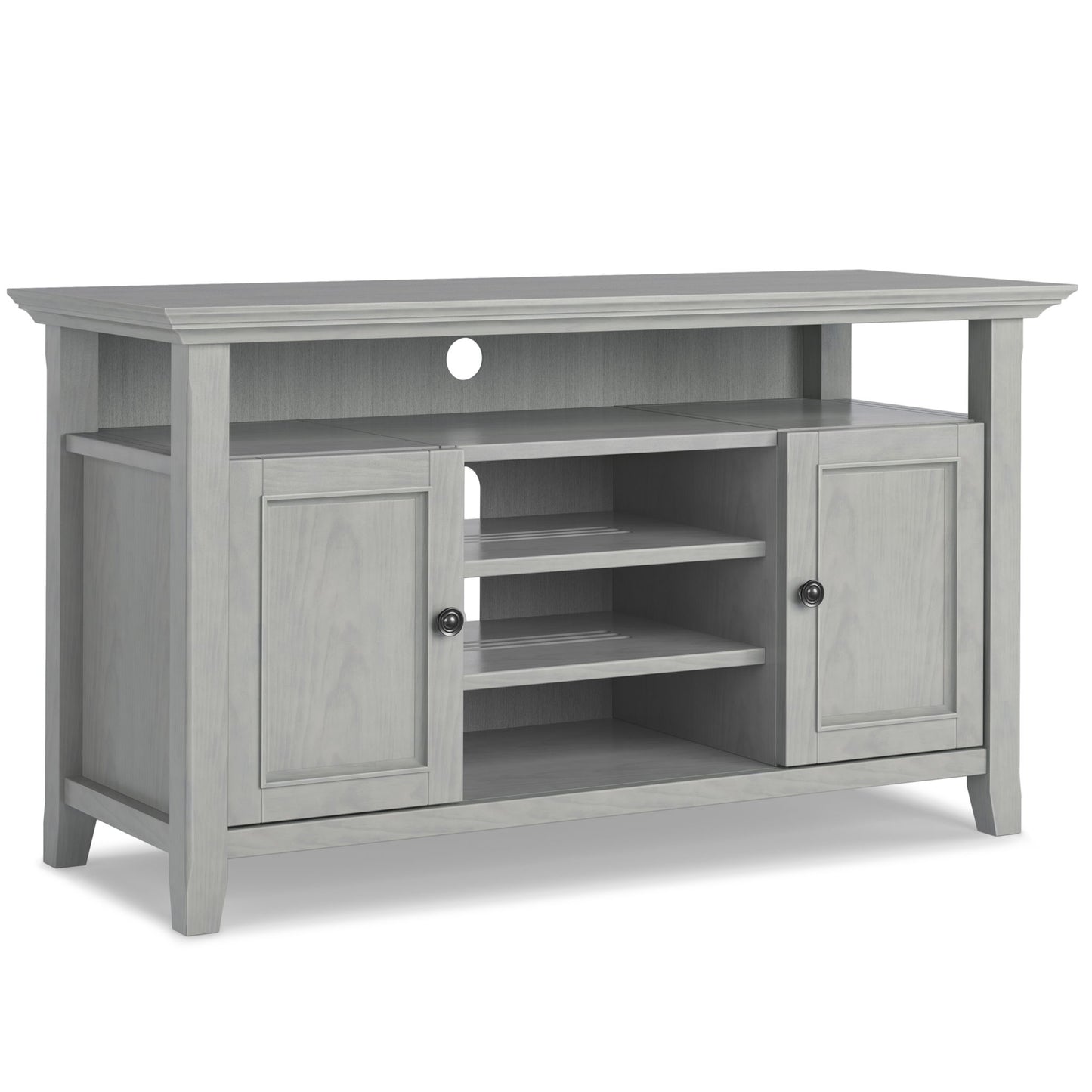 Amherst - TV Media Stand, Handcrafted Simpli-Home