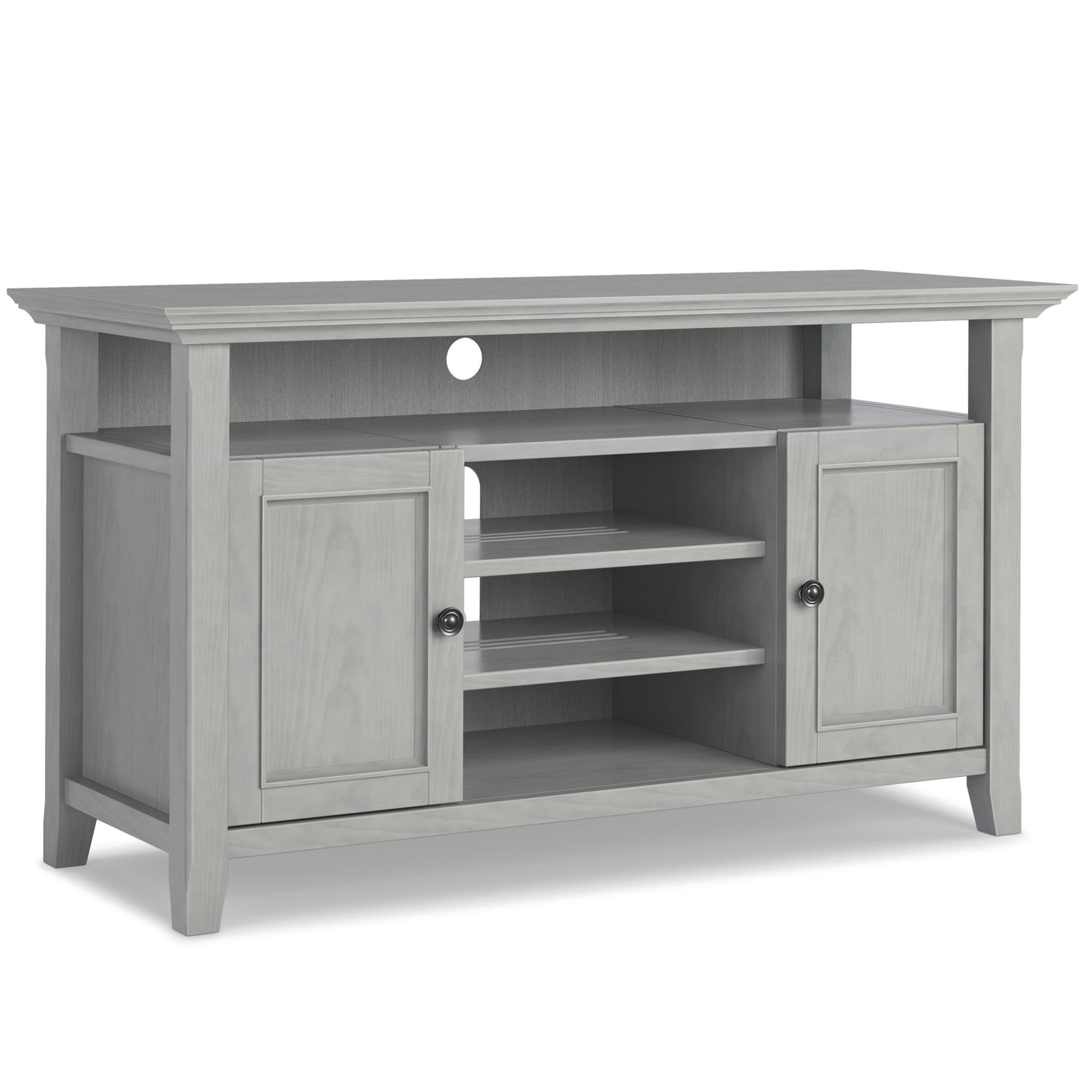 Amherst - TV Media Stand, Handcrafted Simpli-Home