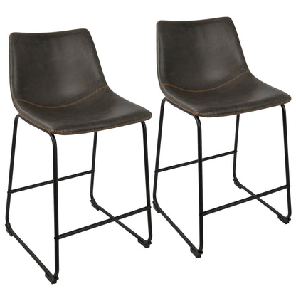 Duke - Industrial Side Chair (Set of 2) Lumi Source