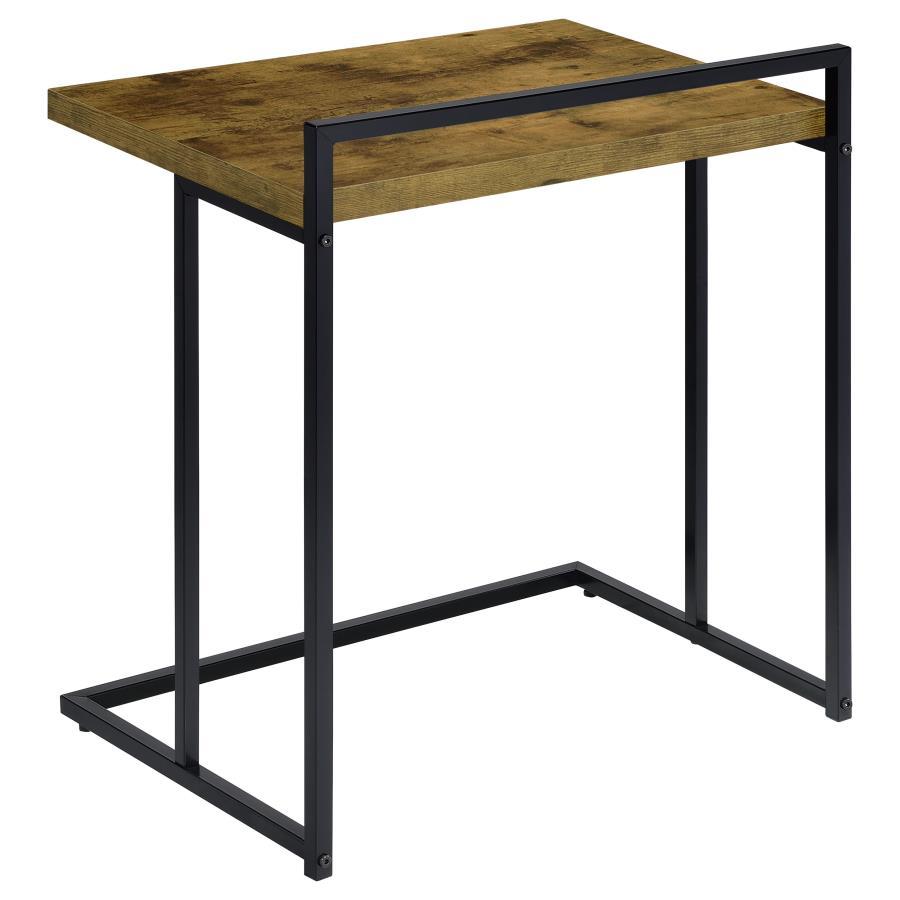 Dani - Rectangular C-Shaped Sofa Side Table CoasterEveryday
