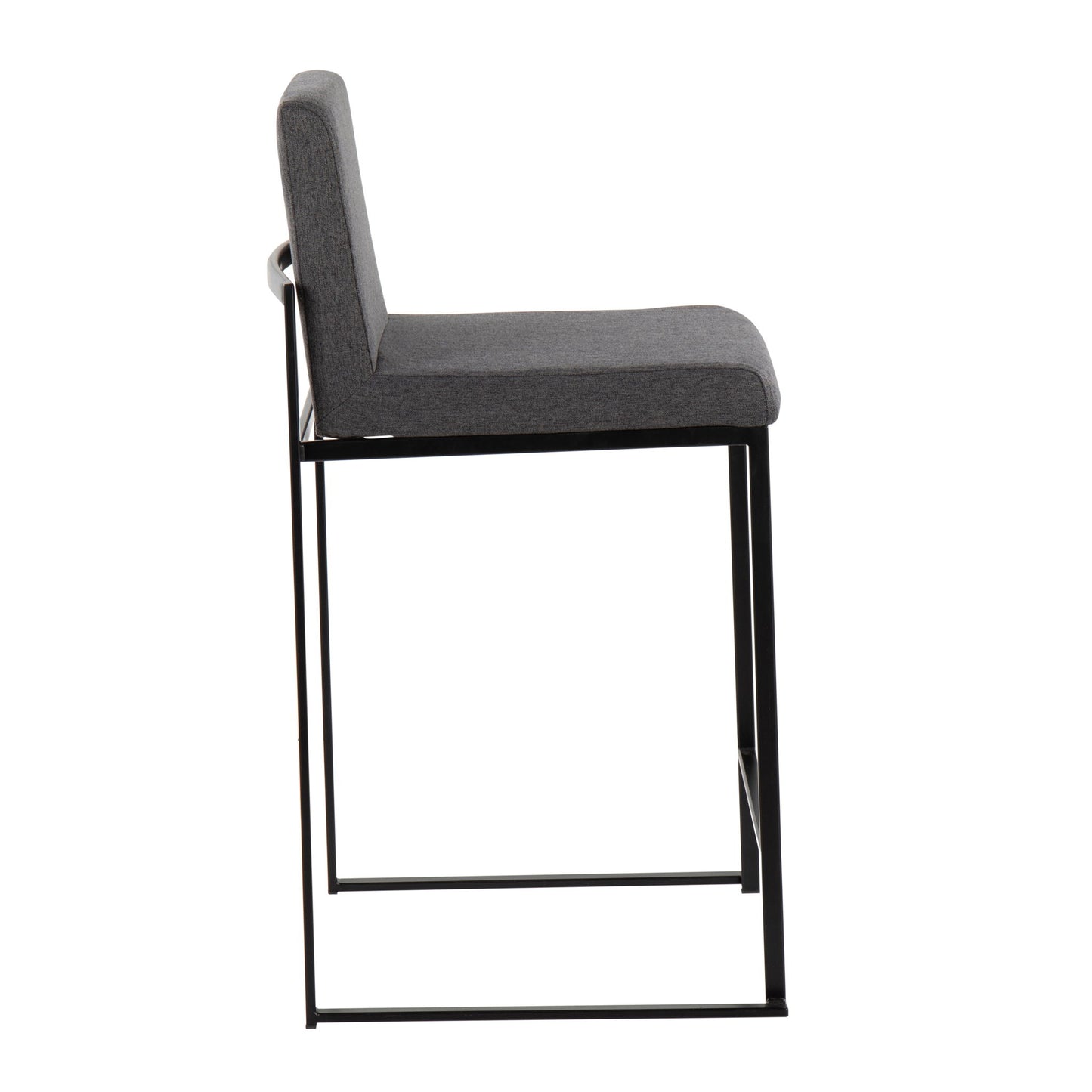 Fuji - Contemporary Modern Elegance, High Back Counter Stool Lumi Source