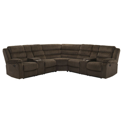 Kendra - Reclining Sectional Sofa Furniture Max