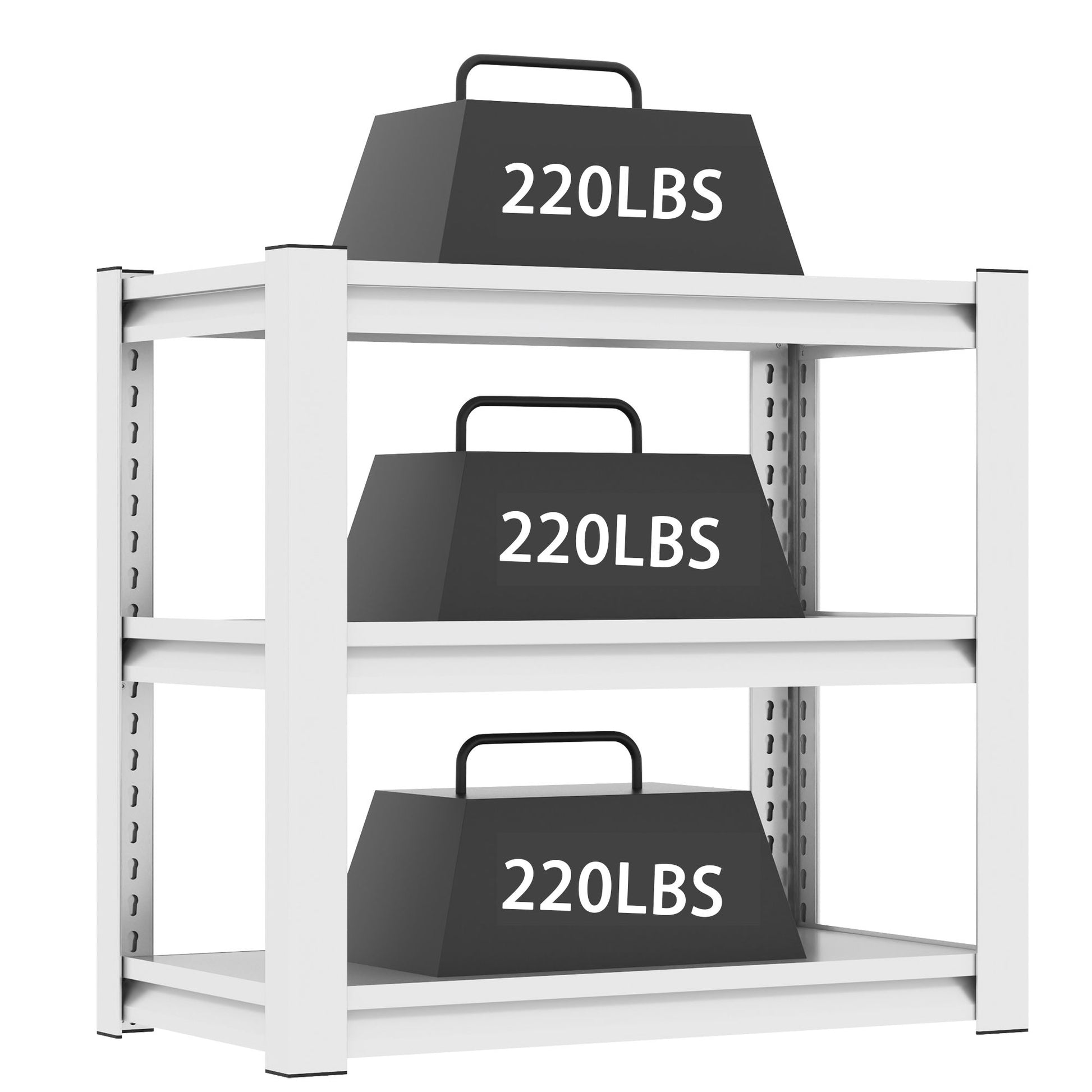 Stylish Metal Aquarium Stand For 20 - 30 Gallon Tanks, 3 Tier Adjustable Shelf Daily Nest