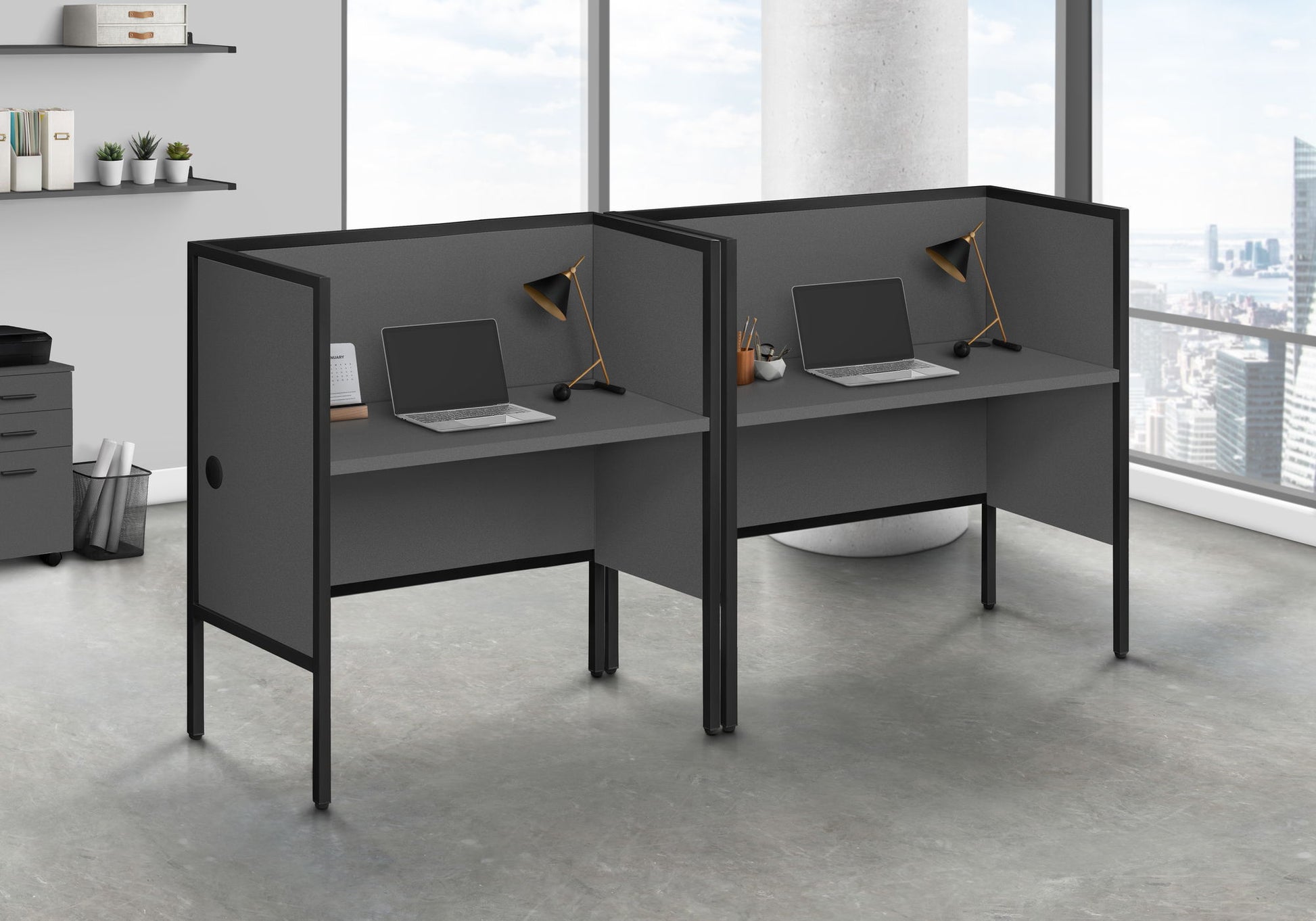 Office Cubicle, Desk, Commercial Grade, Contemporary & Modern 8th Street