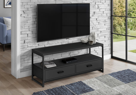 TV Stand, Console, Media Entertainment Center, Storage Drawers, Living Room, Bedroom, Contemporary, Modern 8th Street