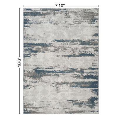Geometrix - Contemporary Area Rug Icona Home Decor