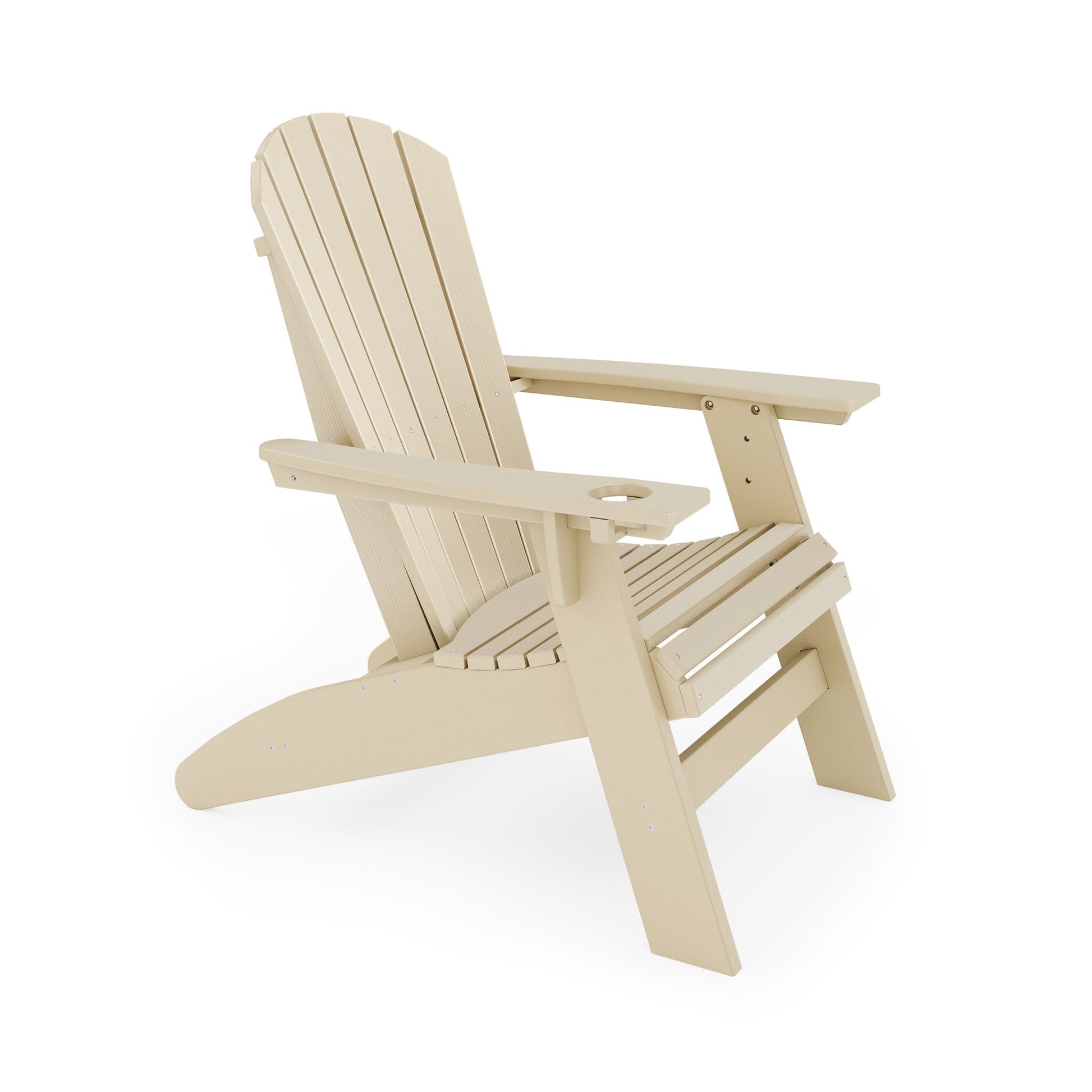 Adirondack Chair Sturdy HDPE Poly Lumber For Poolside, Patio, And Garden Relaxation Home Essentials