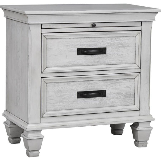 Franco - 2-Drawer Nightstand CoasterEssence