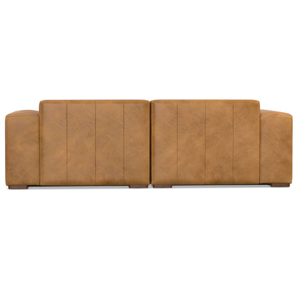 Rex - Handcrafted Sectional Sofa And Ottoman Simpli-Home