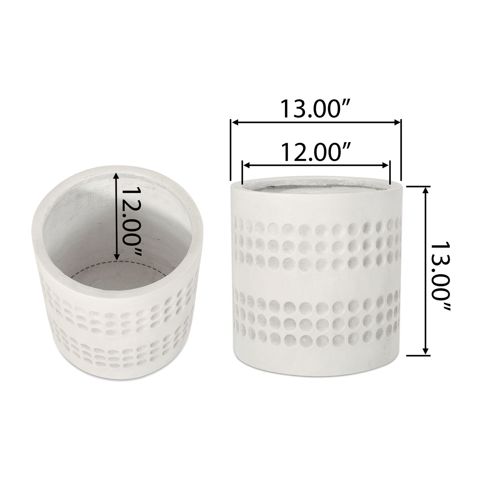 Elegant Design Cube Planter Noble House