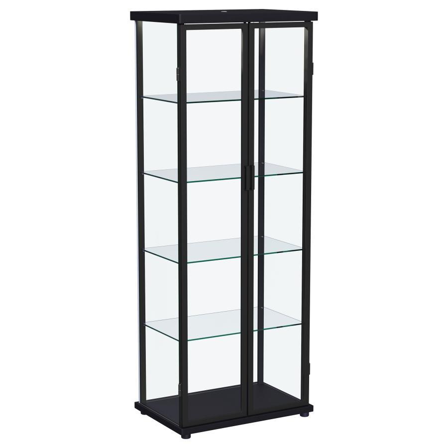 Aero - 5-Shelf Display Curio Cabinet With Led Lighting Coaster Fine Furniture