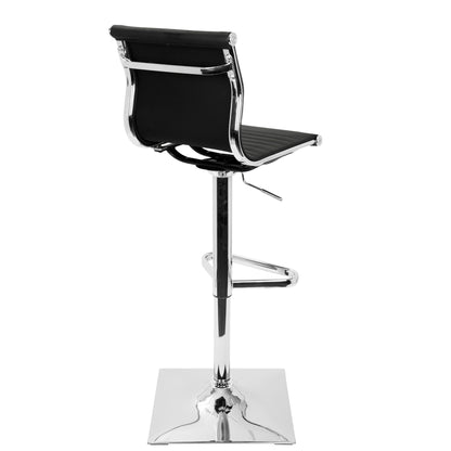 Masters - Contemporary Adjustable Barstool With Swivel Lumi Source