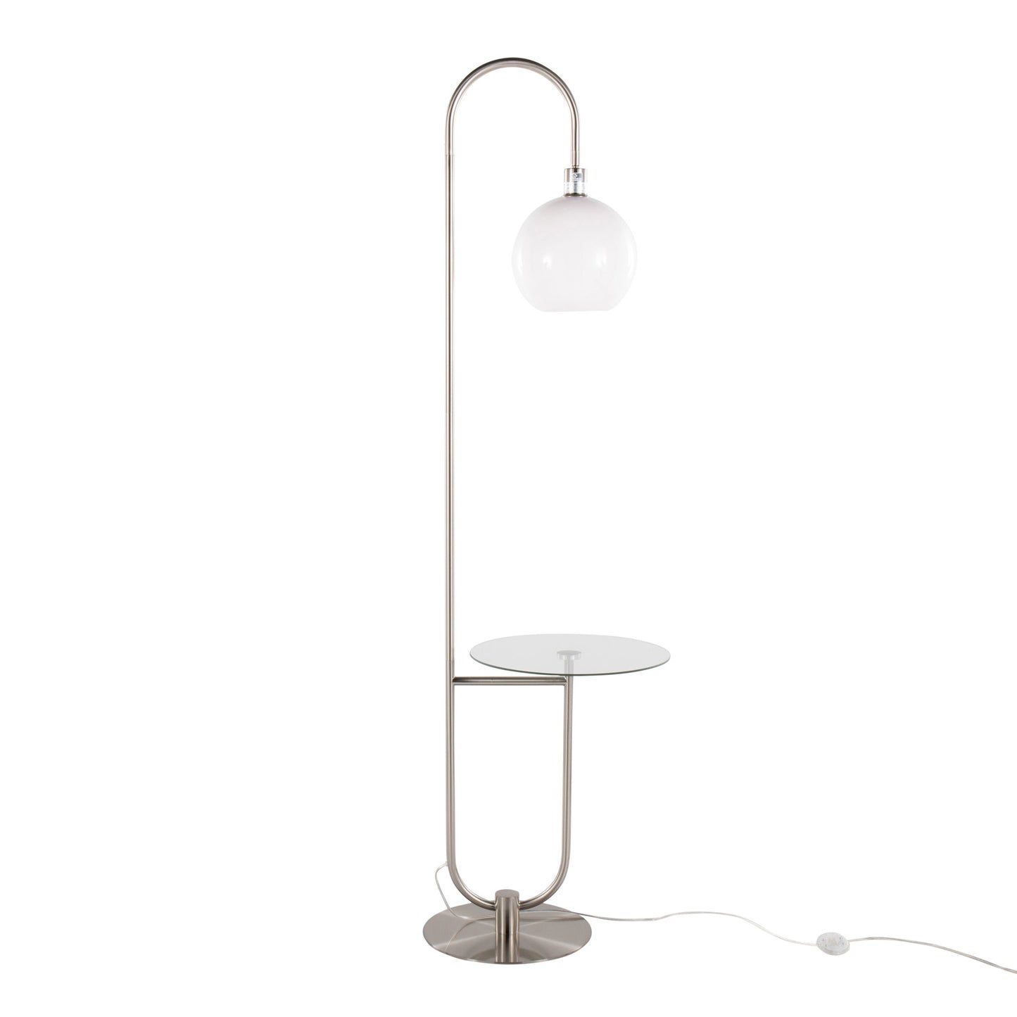 Trombone - Contemporary / Glam Floor Lamp Lumi Source