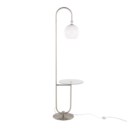 Trombone - Contemporary / Glam Floor Lamp Lumi Source