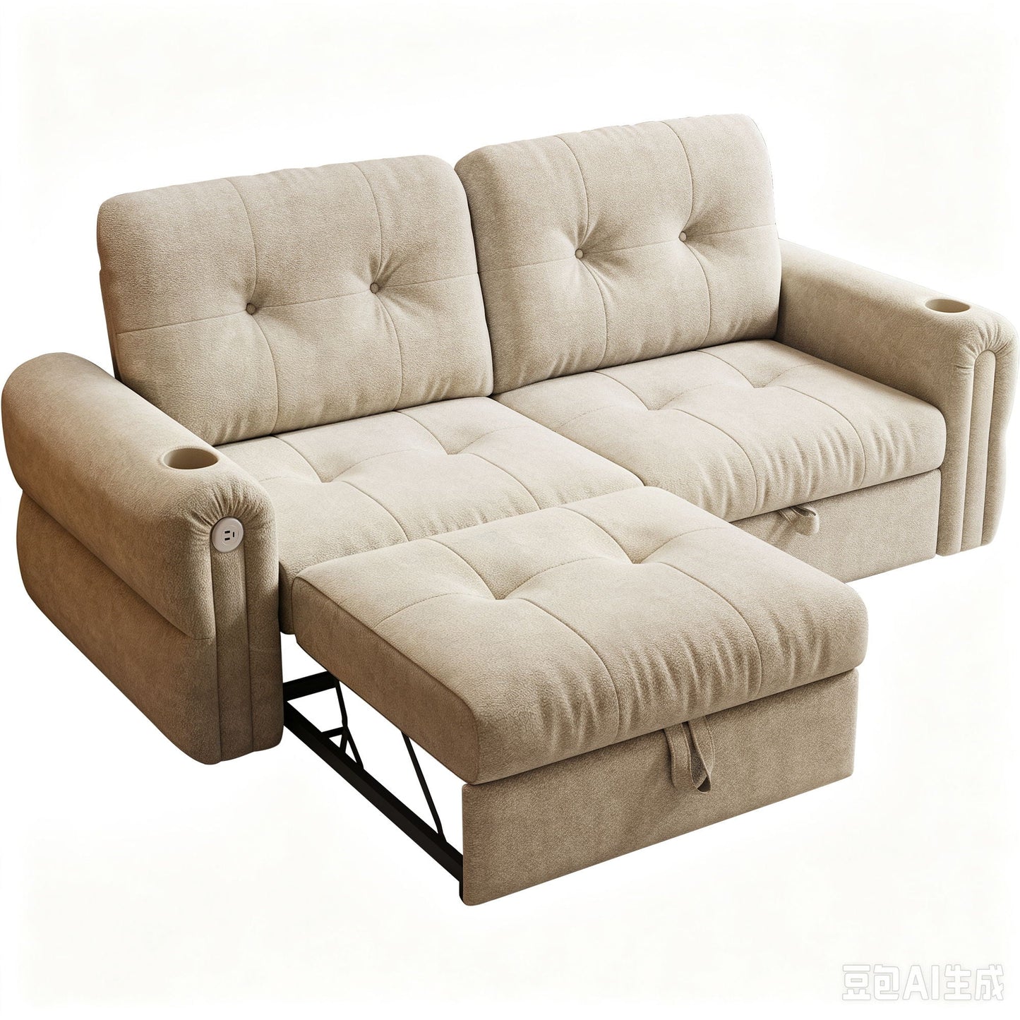 Cloud Like Convertible Sofa Bed With For Living Room Home Essentials