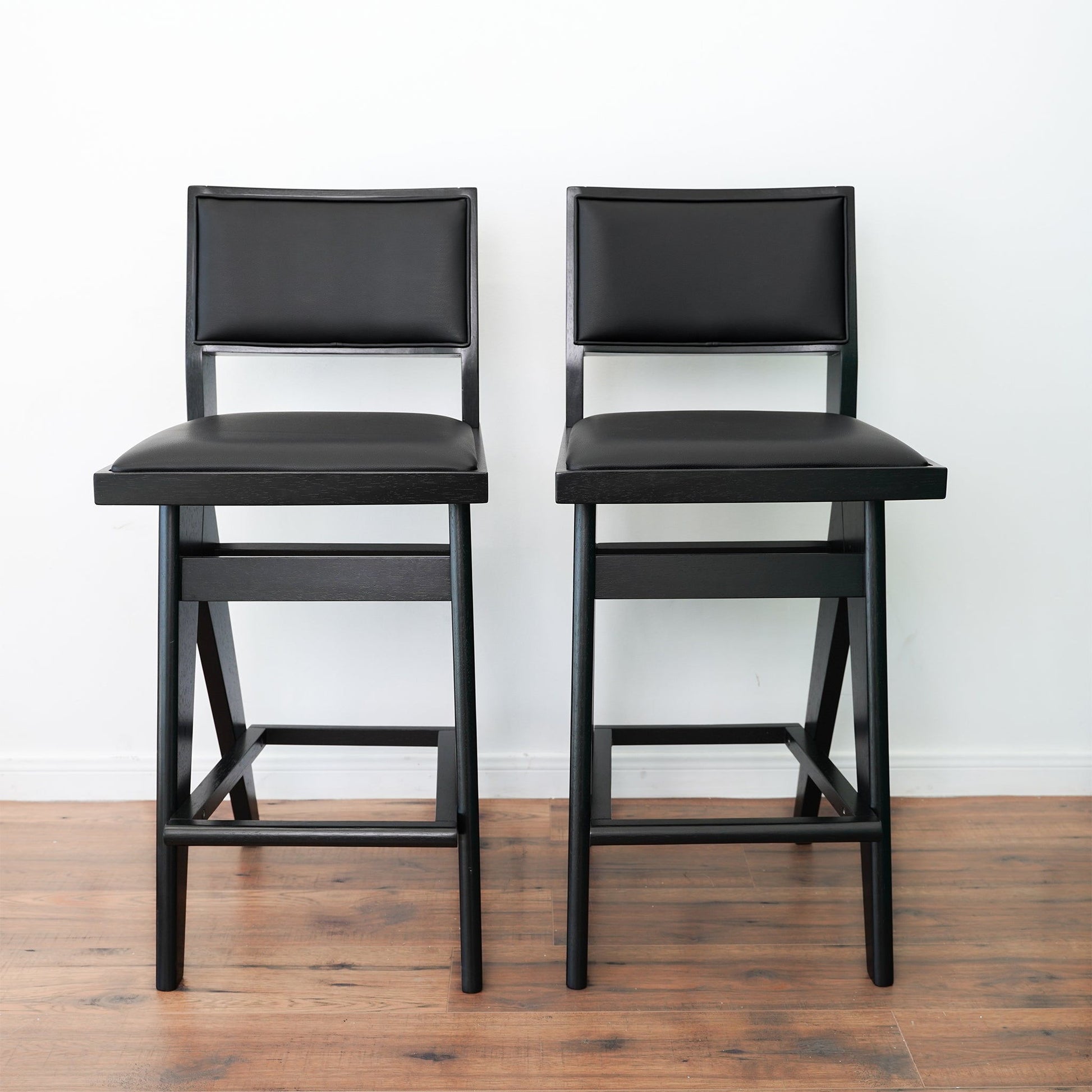 Keira - Bar Stool (Set of 2) - Black Ashcroft Furniture