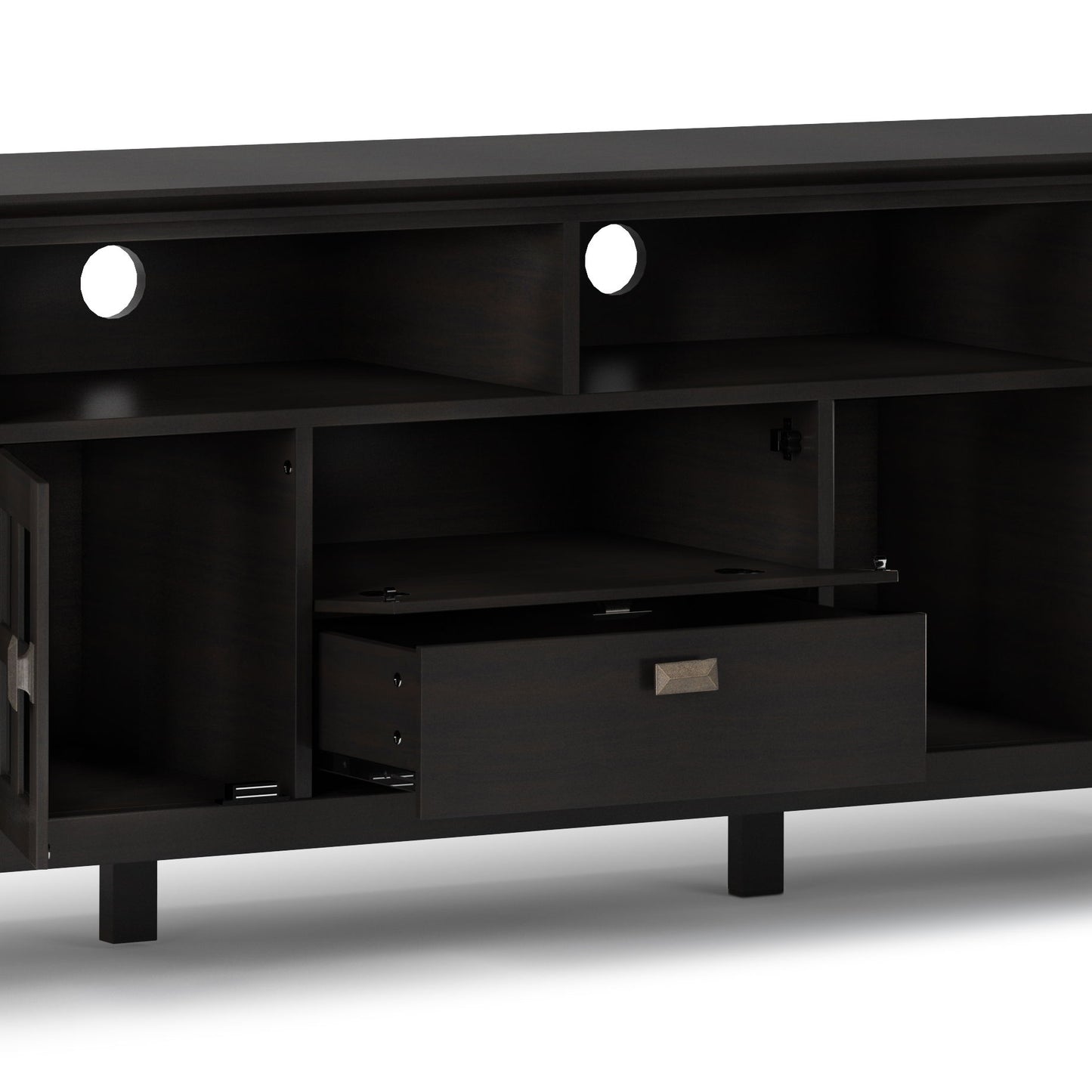 Artisan - TV Media Stand - Hickory Brown Simpli-Home