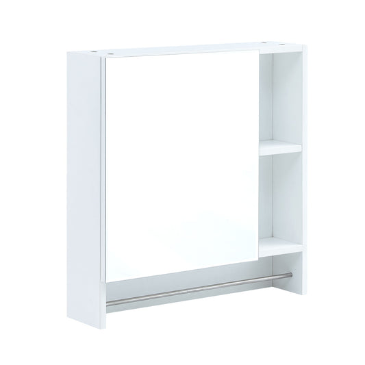 Wall Mounted Bathroom Storage Medicine Cabinet Cabinet With Mirror Door Home Essentials
