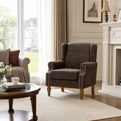 Decorative Chair With Stud Detailing Home Essentials