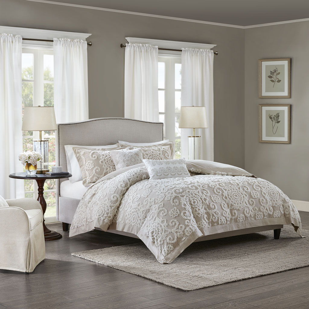 Suzanna - Comforter Mini Set - Taupe