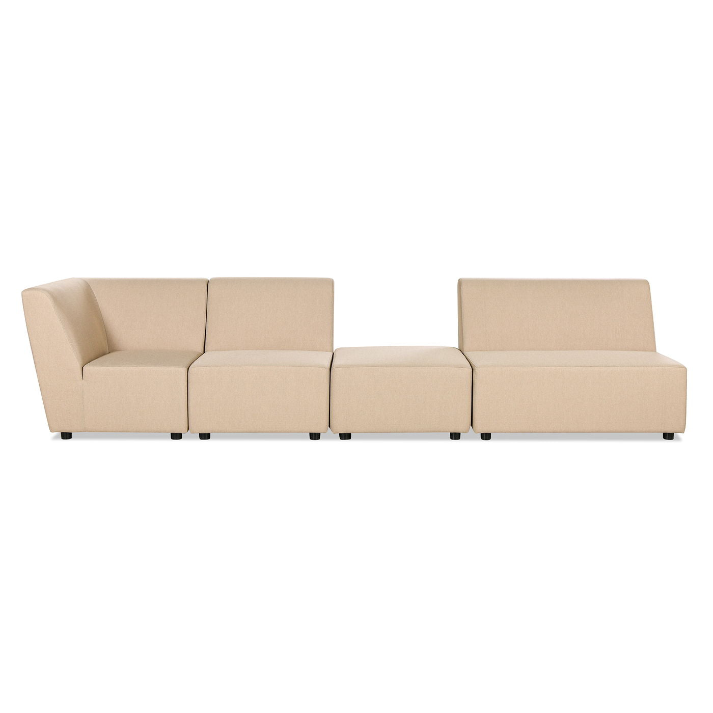 Cleo - Modular Upholstered Patio Ottoman Axroma Olefin Jennifer Taylor Home