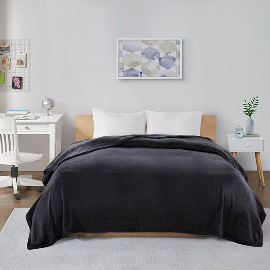 Oversized Blanket - Black Intelligent Design