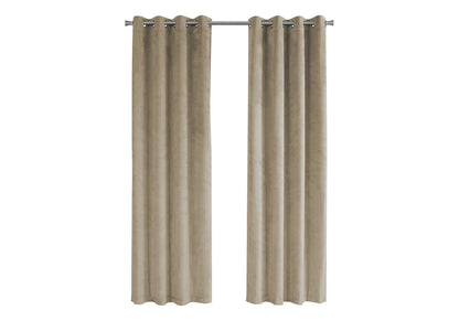 2 Pieces Set, Curtain Panel, Room Darkening, Grommet 8th Street