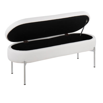Chloe - Contemporary / Glam Bench Lumi Source