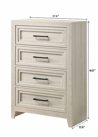 Lorraine - Chest - Antique White Crown Mark