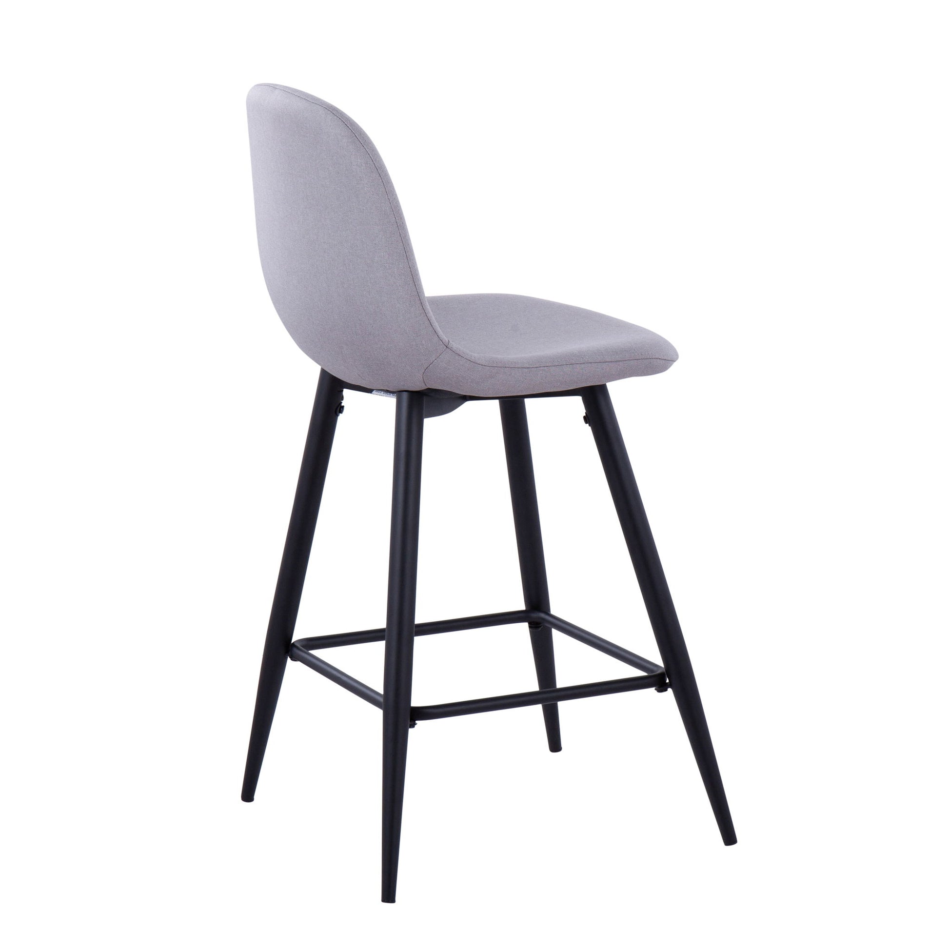 Pebble - Mid Century Casual Comfort Modern Counter Stool (Set of 2) Lumi Source