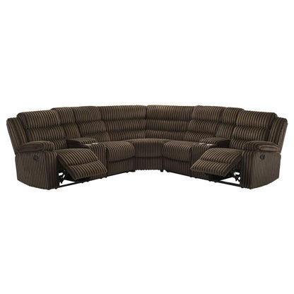 Kendra - Reclining Sectional Sofa Furniture Max
