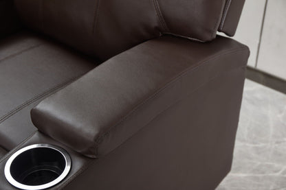 Modern Recliner Chair With Cup Holders, Remote Control Home Essentials