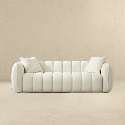 Marissa - Sofa - Cream / White