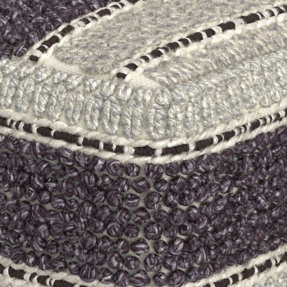 Grady - Handcrafted Square Pouf Simpli-Home