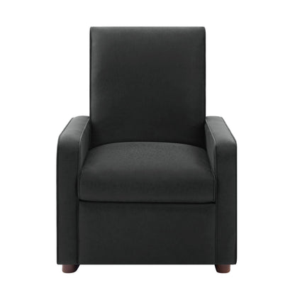 Manual Recliner Chair, 2 Position With 160° Adjustable Backrest For Living Room Noble House