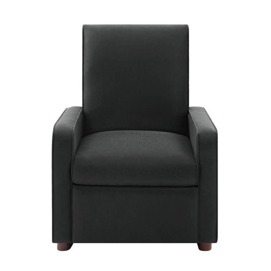 Manual Recliner Chair, 2 Position With 160° Adjustable Backrest For Living Room Noble House