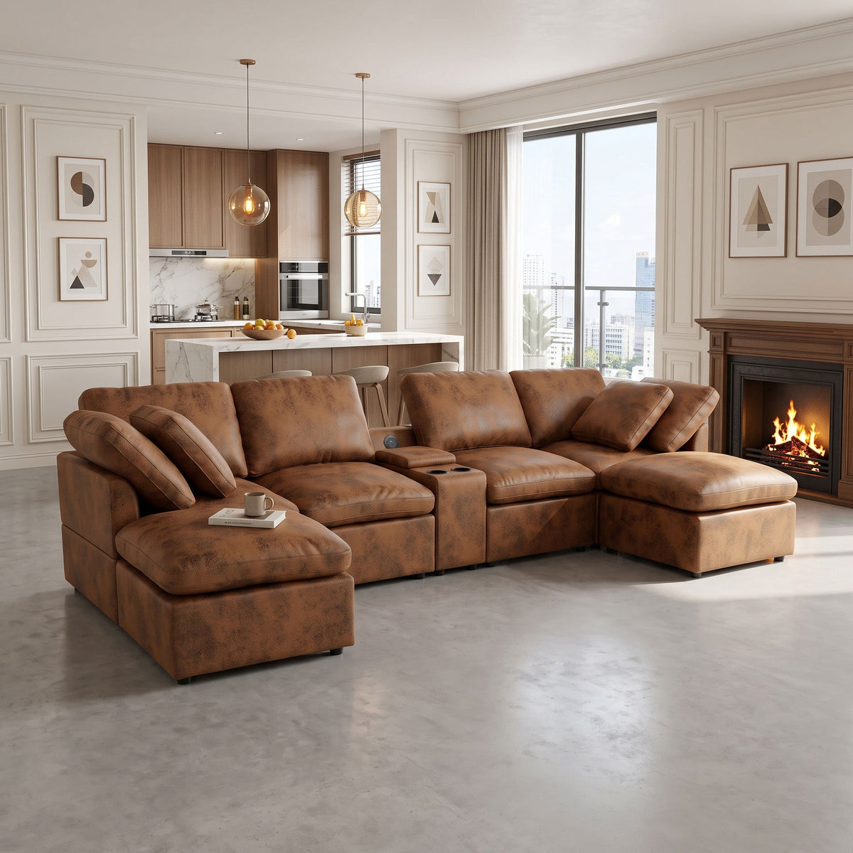 Modular Design Cloud Sofa, Freely Configurable Home Essentials