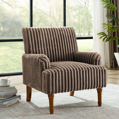 Accent Comfortable Upholstered Armchair For Living Room Home Essentials