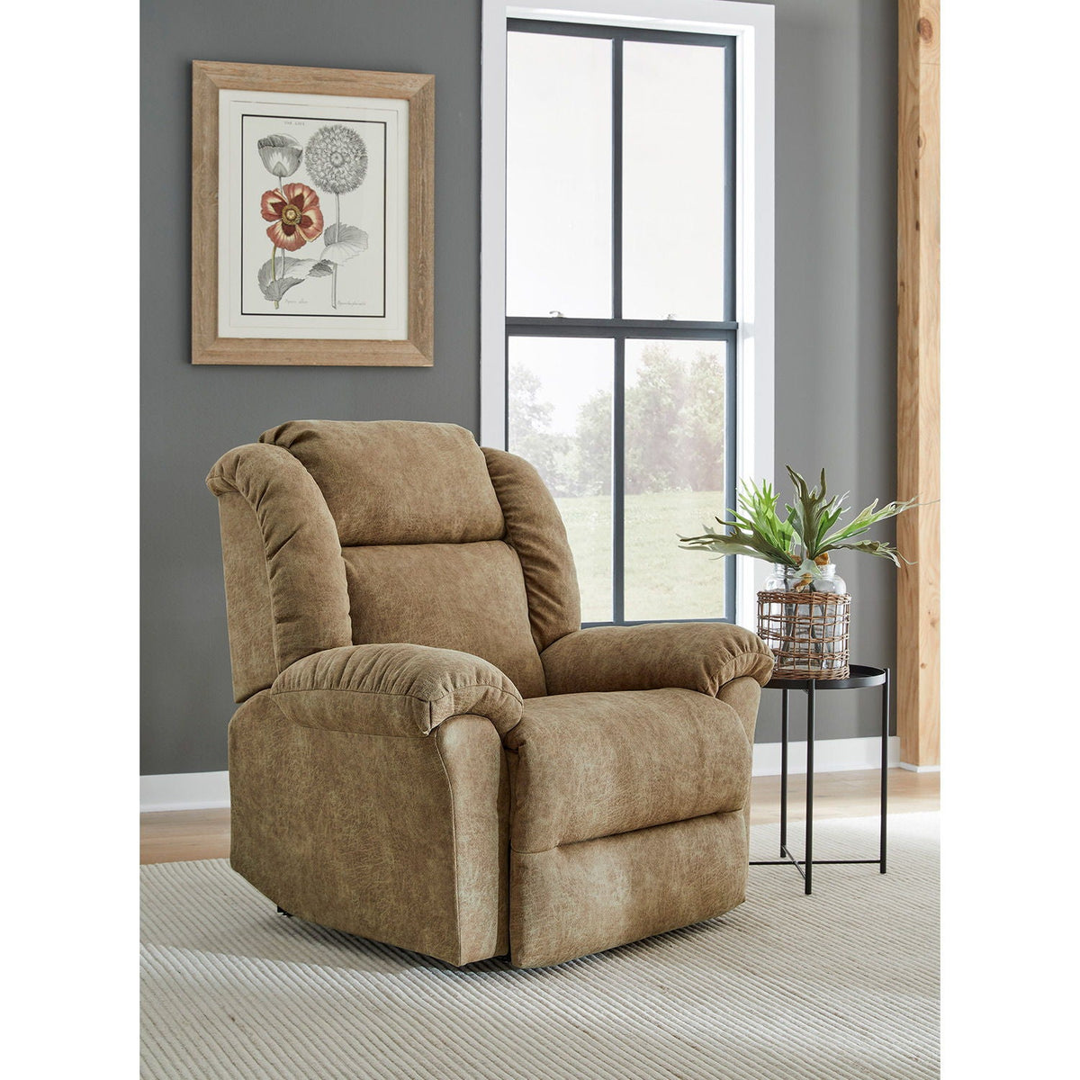 Gigantor Robust Power Tilt-Headrest Three-Motor Lift Recliner Best Home Furnishings
