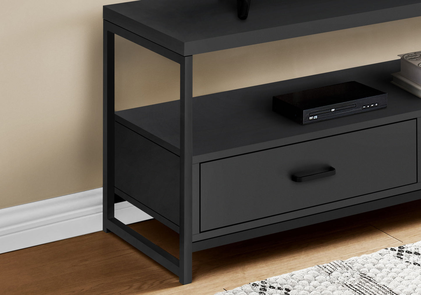 TV Stand, Console, Media Entertainment Center, Storage Drawers, Living Room, Bedroom, Contemporary, Modern 8th Street