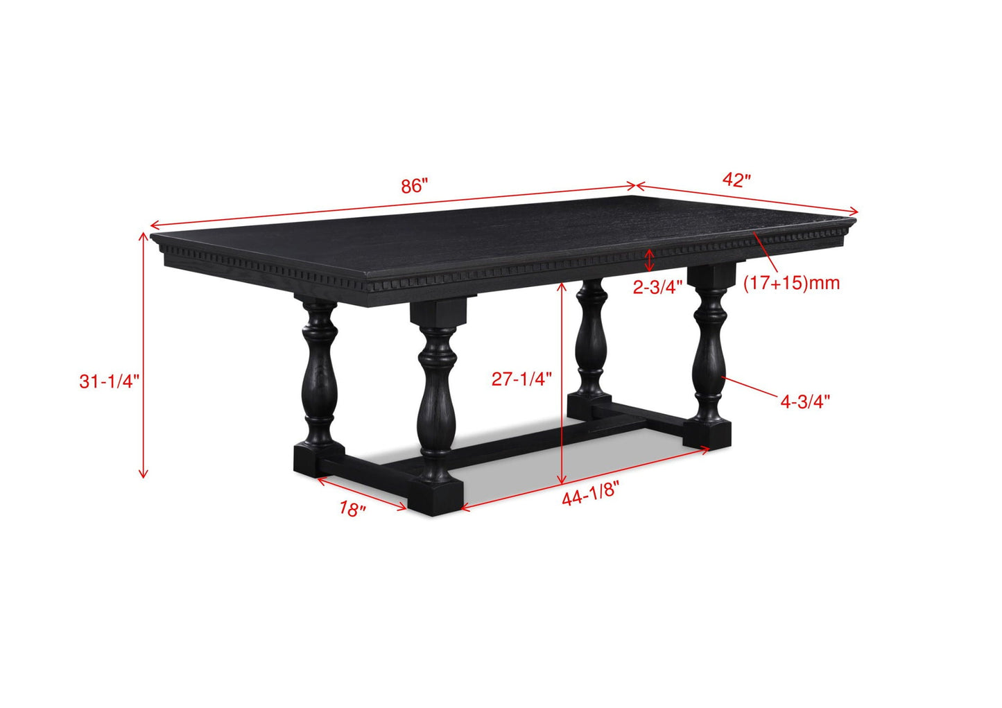 Regent - Dining Room Set Crown Mark