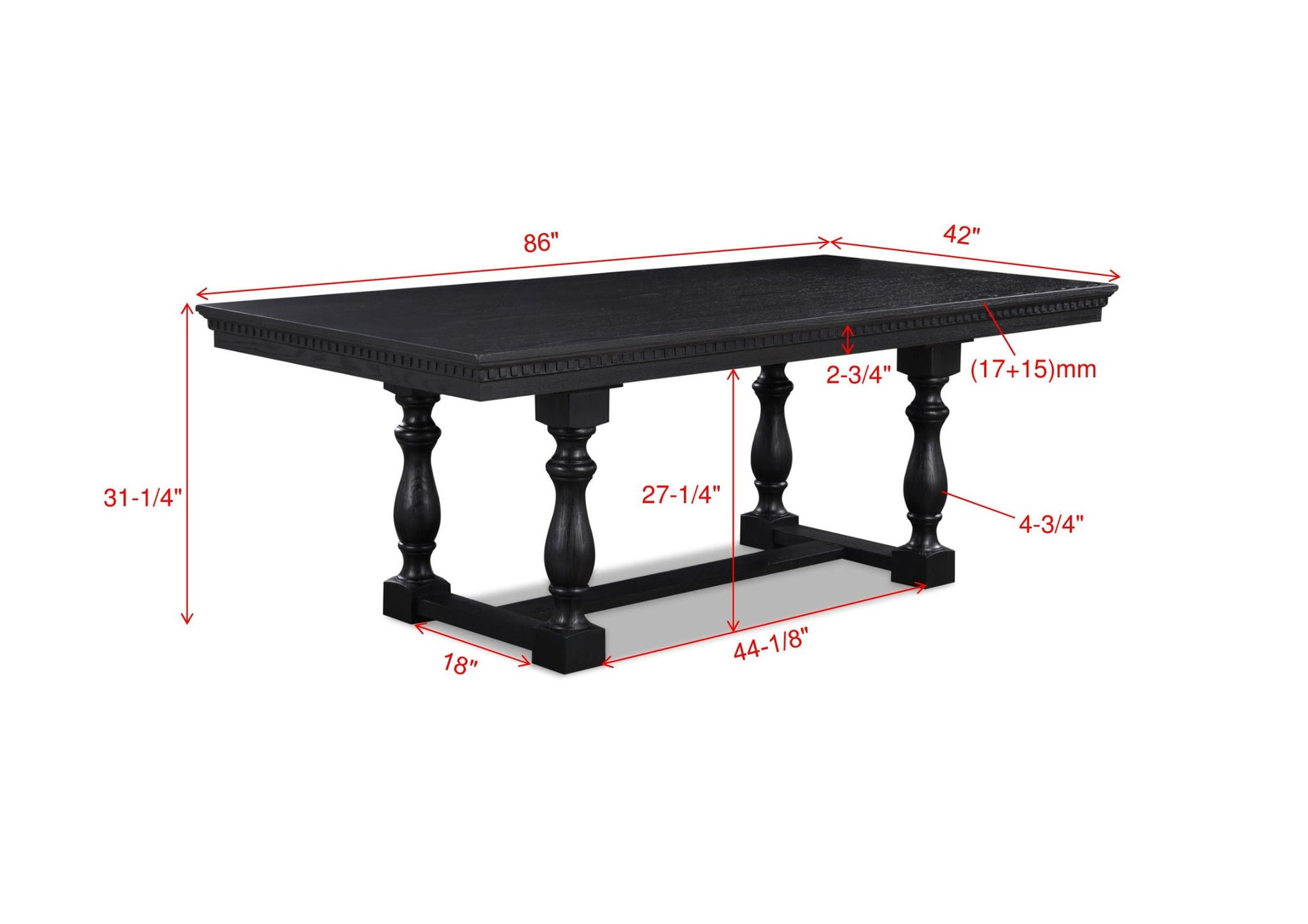 Regent - Dining Room Set Crown Mark