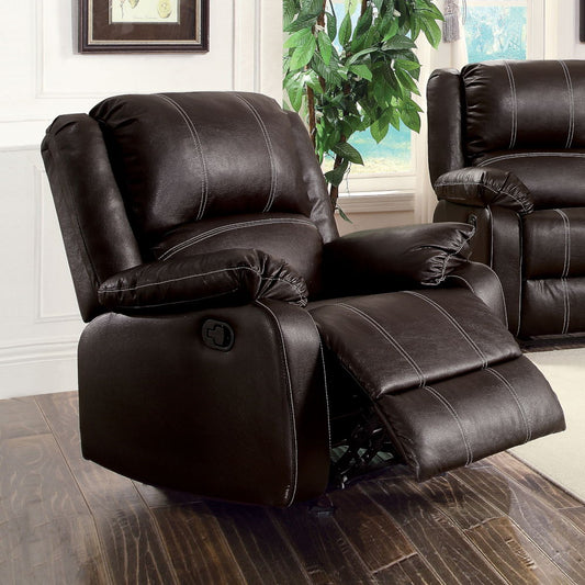 Zuriel - Synthetic Leather Recliner Chair Acme