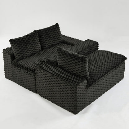 Multifunctional Sofa, Side-By-Side Or Facing Each Other Home Essentials