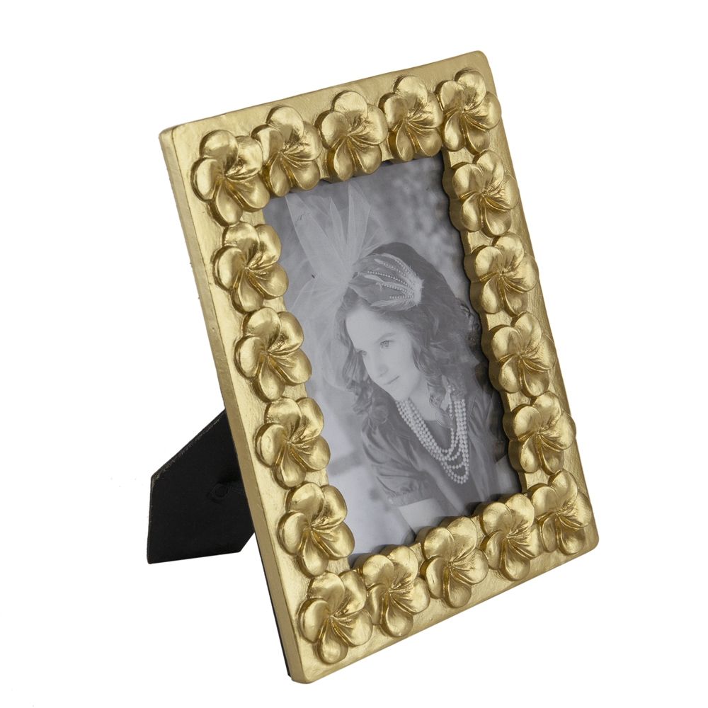 Vintage Photo Frame With Flower Design