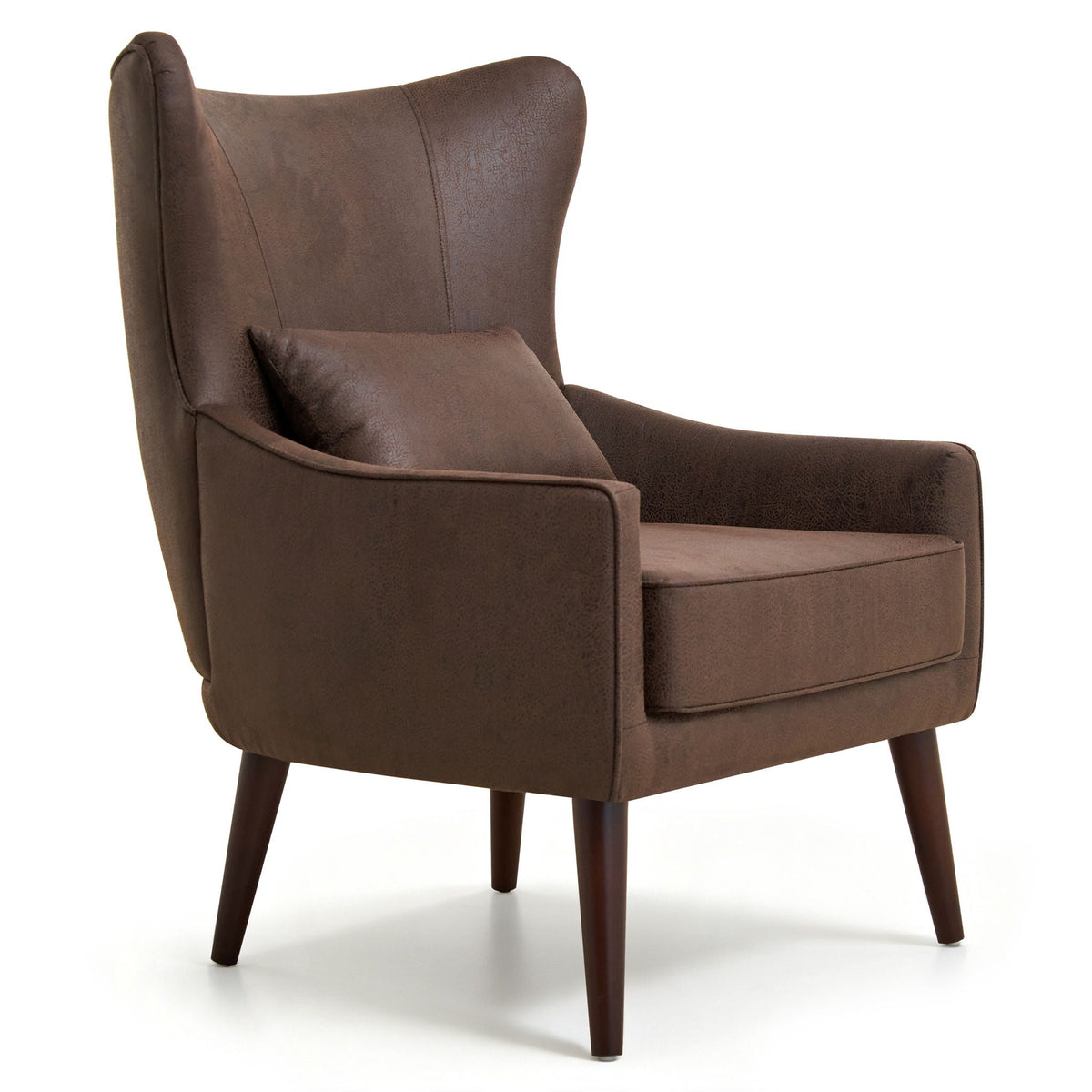 Leisure Chair With Curved Backrest Home Essentials