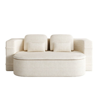 2 In 1 Foldable Sofa Bed With Multi Functional Blanket Home Essentials