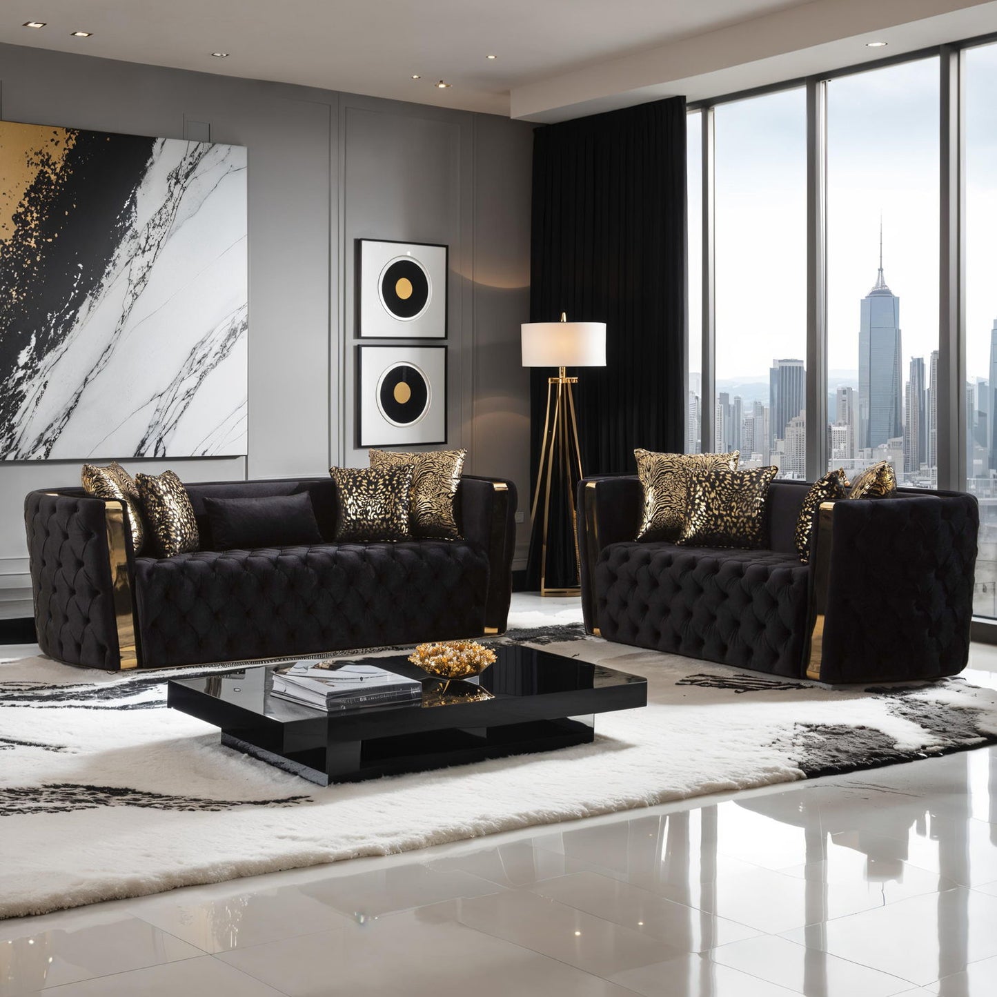 Naomi - Living Room Set Matrix Furniture Group