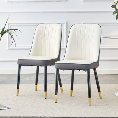 Modern Dining Chair With Metal Leg Home Essentials